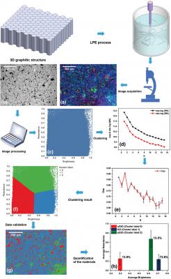 process for quantitative analysis of graphene image
