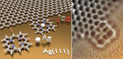 Porphyrins and graphene join to make a new material image