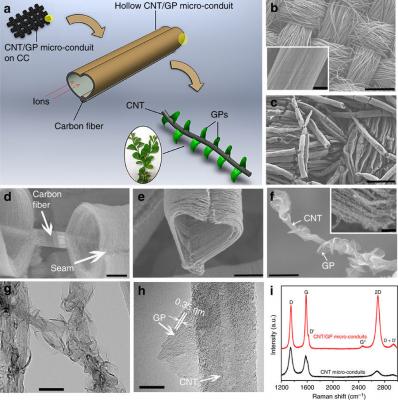 An efficient and long-lasting graphene-based electrode for supercapacitors image